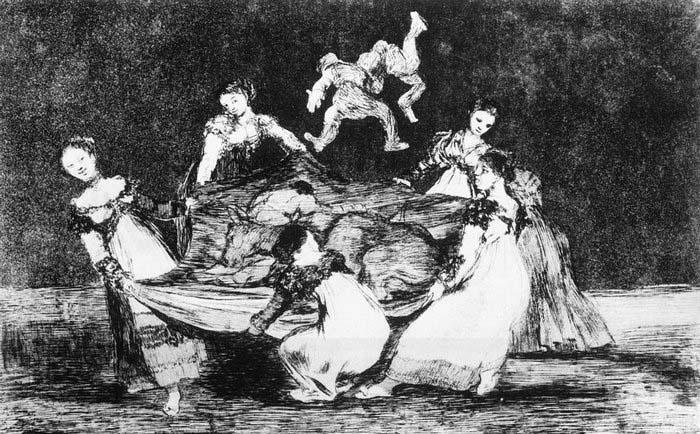 Francisco de goya y Lucientes Feminine Folly oil painting picture